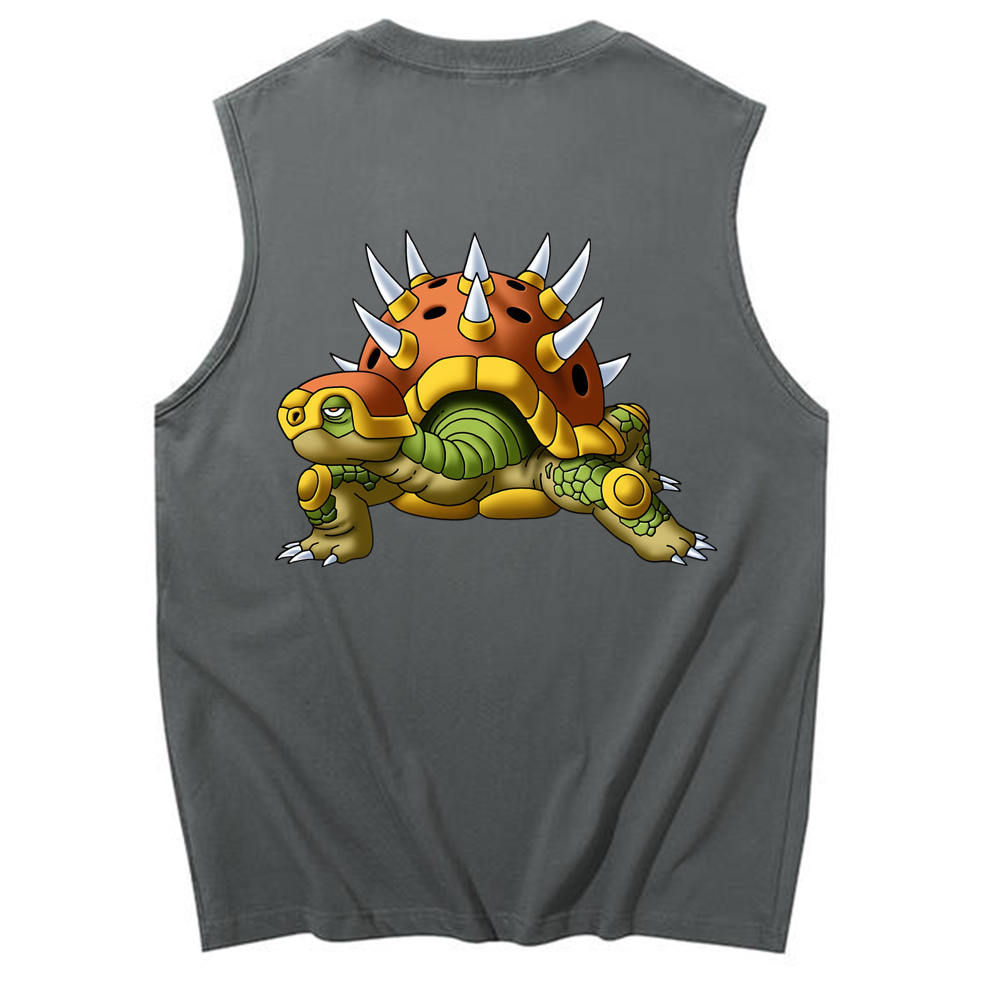 （画像用） ドラゴンクエスト Doragon Kuesuto Dragon Quest コットン100％タンクトップ（背面プリント）
